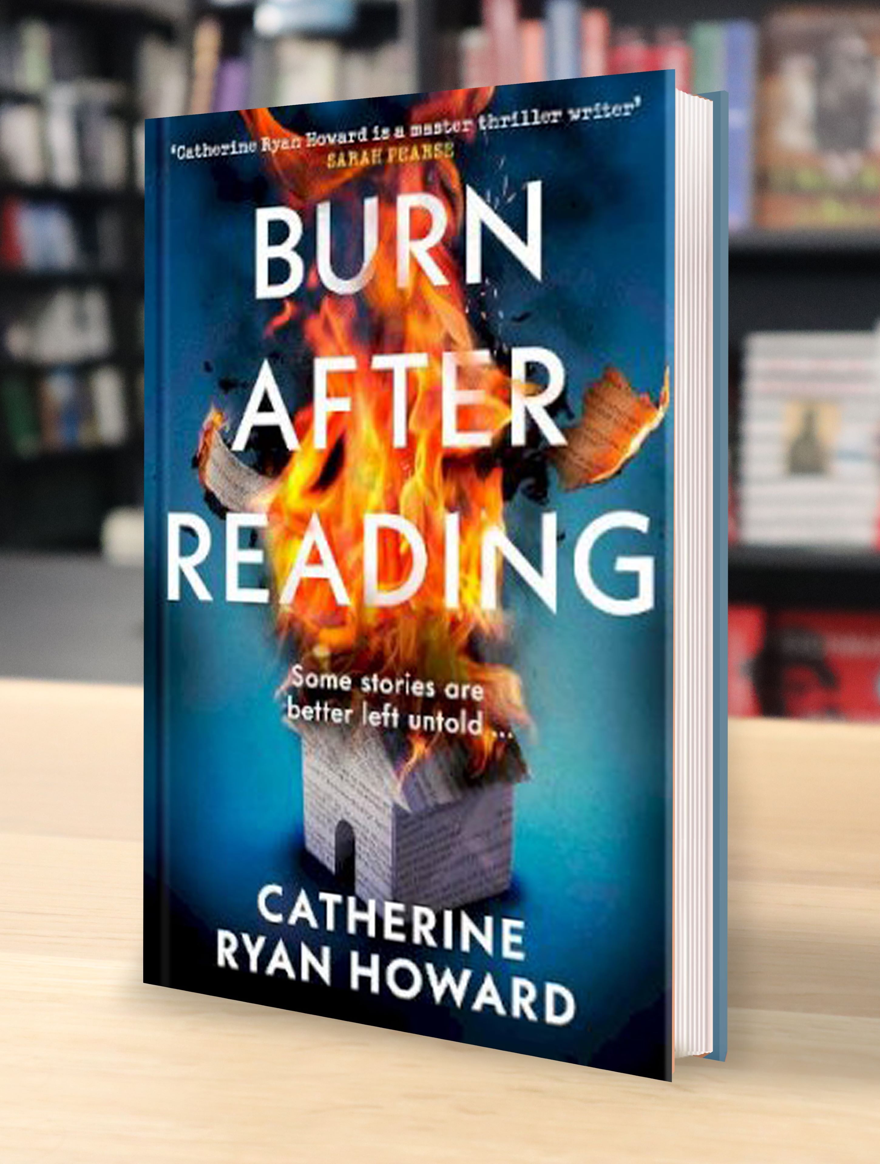 Catherine Ryan Howard Burn After Reading