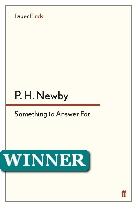 1969 Winner - Something to Answer For by P. H. Newby (Published by Faber & Faber)