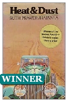 1975 Winner - Heat and Dust by Ruth Prawer Jhabvala (Published by John Murray)