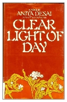 1980 - Clear Light of Day by Anita Desai (Published by Heinemann)