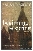 1988 - The Beginning of Spring by Penelope Fitzgerald (Published by Collins)