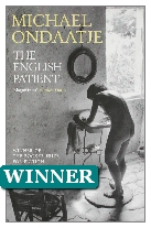 1992 Winner - The English Patient by Michael Ondaatje (Published by Bloomsbury)