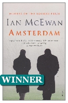 1998 Winner - Amsterdam by Ian McEwan (Published by Jonathan Cape)