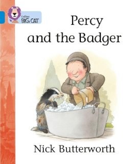 Nick Butterworth - Percy and the Badger: Band 04/Blue (Collins Big Cat) - 9780007185856 - V9780007185856