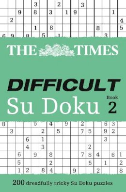 The Times Mind Games - The Times Difficult Su Doku Book 2: 200 challenging puzzles from The Times (The Times Su Doku) - 9780007307388 - V9780007307388