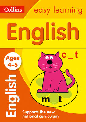 Collins Easy Learning - English Ages 3-5: New Edition (Collins Easy Learning Preschool) - 9780008134204 - V9780008134204