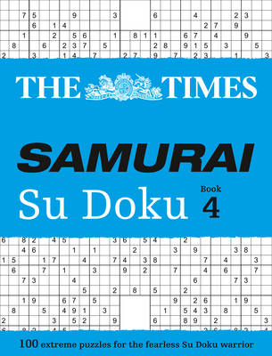 The Times Mind Games - The Times Samurai Su Doku 4: 100 challenging puzzles from The Times - 9780008136406 - V9780008136406