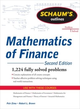 Robert Brown - Schaum´s Outline of  Mathematics of Finance, Second Edition - 9780071756051 - V9780071756051