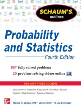 John Schiller - Schaum´s Outline of Probability and Statistics - 9780071795579 - V9780071795579