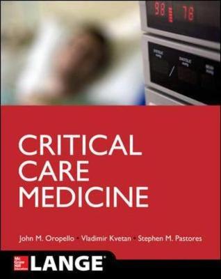 John M. Oropello - Lange Critical Care - 9780071820813 - V9780071820813