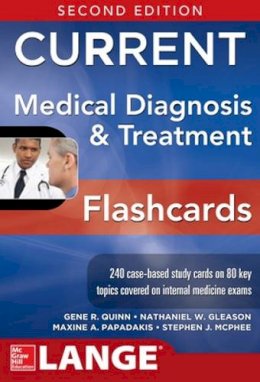 Gene Quinn - CURRENT Medical Diagnosis and Treatment Flashcards, 2E - 9780071848022 - V9780071848022