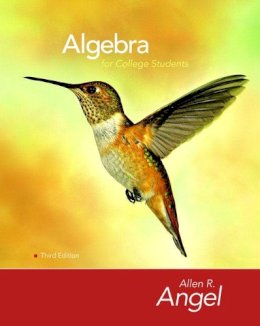 Allen R. Angel - Algebra for College Students - 9780136129080 - V9780136129080