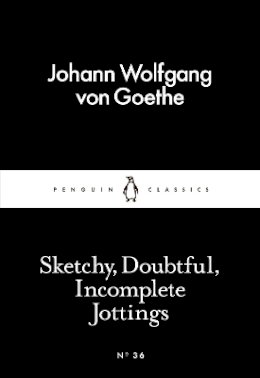 Johann Wolfgang Von Goethe - Sketchy, Doubtful, Incomplete Jottings - 9780141397139 - V9780141397139