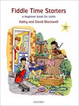 Kathy Blackwell - Fiddle Time Starters + CD: A beginner book for violin - 9780193365841 - V9780193365841