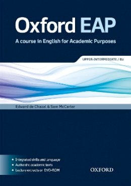 Multiple-Component Retail Product - Oxford EAP: Upper-Intermediate/B2: Student´s Book and DVD-ROM Pack - 9780194001786 - V9780194001786