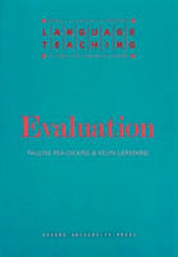 Pauline Rea-Dickins - Evaluation (Language Teaching : A Scheme for Teacher Education) - 9780194371384 - V9780194371384