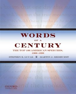 Unknown - Words of a Century: The Top 100 American Speeches, 1900-1999 - 9780195168051 - V9780195168051