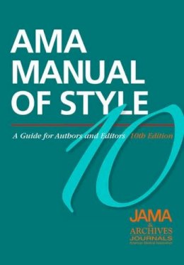 American Medical Association - AMA Manual of Style - 9780195176339 - V9780195176339