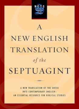 Albert Pietersma - A New English Translation of the Septuagint - 9780195289756 - V9780195289756