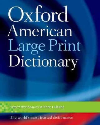 Oxford Dictionaries - Oxford American Large Print Dictionary - 9780195300789 - V9780195300789