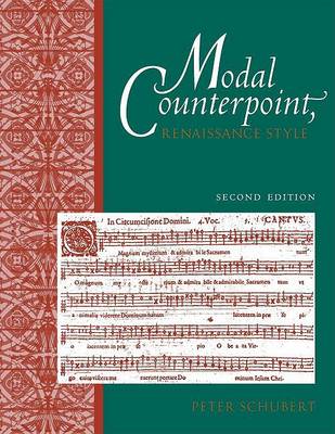 Peter Schubert - Modal Counterpoint: Renaissance Style - 9780195331943 - V9780195331943