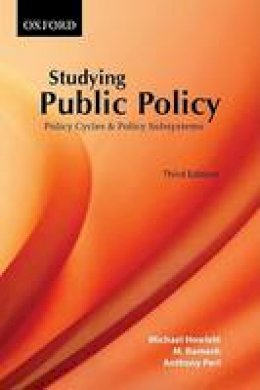 Michael Howlett - Studying Public Policy - 9780195428025 - V9780195428025