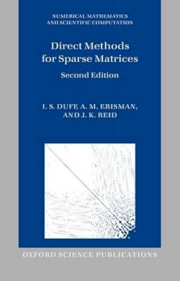 I. S. Duff - Direct Methods for Sparse Matrices - 9780198508380 - V9780198508380