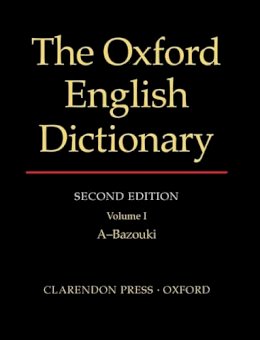 J.A.H. Murray - The Oxford English Dictionary:  Second Edition, 20 Volumes Set Complete - 9780198611868 - V9780198611868