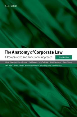 Reinier Kraakman - The Anatomy of Corporate Law: A Comparative and Functional Approach - 9780198724315 - V9780198724315