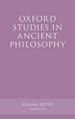 Brad Inwood - Oxford Studies in Ancient Philosophy, Volume 48 - 9780198735540 - V9780198735540