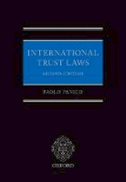 Paolo Panico - International Trust Laws - 9780198754220 - V9780198754220