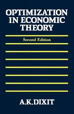 Avinash K. Dixit - Optimization in Economic Theory - 9780198772101 - V9780198772101