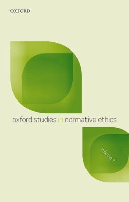 Mark C Timmons - Oxford Studies in Normative Ethics, Vol 7 - 9780198808947 - V9780198808947