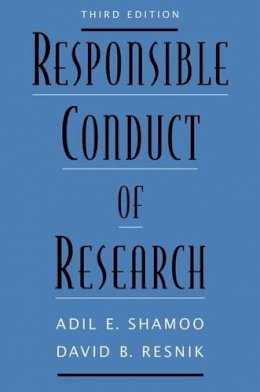 Adil E. Shamoo - Responsible Conduct of Research - 9780199376025 - V9780199376025