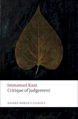 Immanuel Kant - Critique of Judgement - 9780199552467 - V9780199552467