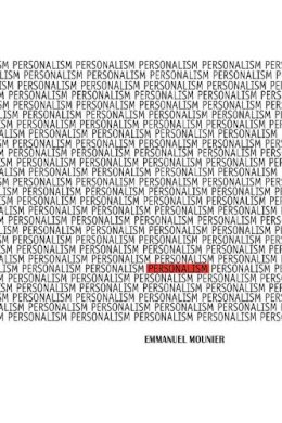 Emmanuel Mounier - Personalism - 9780268004347 - V9780268004347