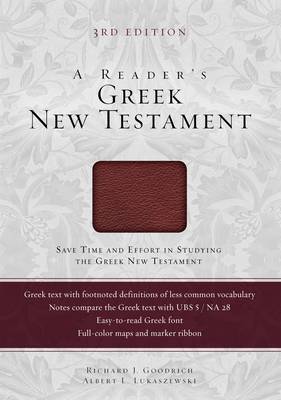 Richard J. Goodrich - Reader's Greek New Testament - 9780310516804 - V9780310516804