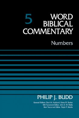 Dr. Philip J. Budd - Numbers, Volume 5 (Word Biblical Commentary) - 9780310522348 - V9780310522348