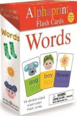 Various - Alphaprints: Wipe Clean Flash Cards Words - 9780312521882 - V9780312521882 Various - Alphaprints: Wipe Clean Flash Cards Words - 9780312521882 - V9780312521882