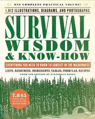 Editors Of Puzzability - Survival Wisdom & Know-How: Everything You Need to Know to Subsist in the Wilderness - 9780316276955 - V9780316276955