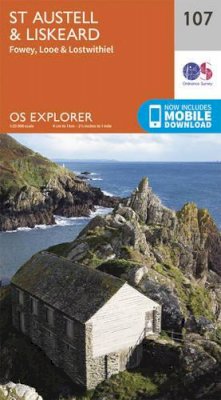 Ordnance Survey - St.Austell, Liskeard, Fowey, Looe and Lostwithiel (OS Explorer Map) - 9780319243091 - V9780319243091