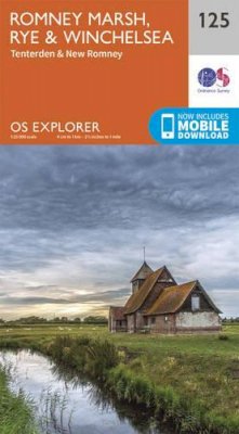 Ordnance Survey - Romney Marsh, Rye and Winchelsea (OS Explorer Map) - 9780319243213 - V9780319243213