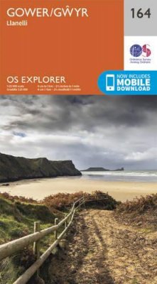 Ordnance Survey - Gower, Llanelli (OS Explorer Map) - 9780319243572 - V9780319243572