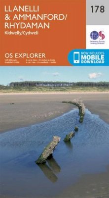 Ordnance Survey - Llanelli and Ammanford/Rhydaman (OS Explorer Map) - 9780319243718 - V9780319243718