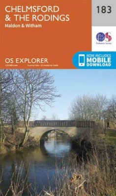 Ordnance Survey - Chelmsford and the Rodings (OS Explorer Map) - 9780319243763 - V9780319243763