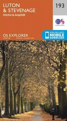 Ordnance Survey - Luton and Stevenage (OS Explorer Map) - 9780319243862 - V9780319243862