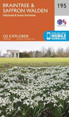 Ordnance Survey - Braintree and Saffron Walden (OS Explorer Map) - 9780319243886 - V9780319243886