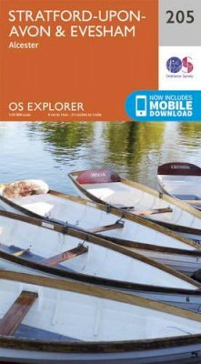 Ordnance Survey - Stratford-Upon-Avon and Evesham (OS Explorer Map) - 9780319243985 - V9780319243985