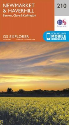 Ordnance Survey - Newmarket and Haverhill, Barrow, Clare and Kedington (OS Explorer Map) - 9780319244036 - V9780319244036