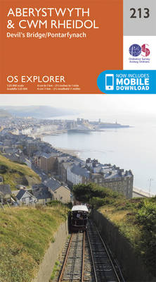 Ordnance Survey - Aberystwyth and Cwm Rheidol (OS Explorer Map) - 9780319244067 - V9780319244067